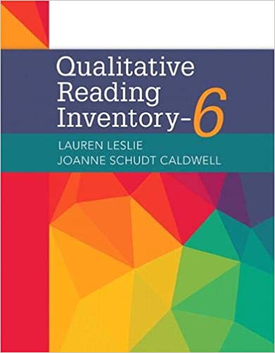 Qualitative Reading Inventory (6th Edition) - Orginal Pdf